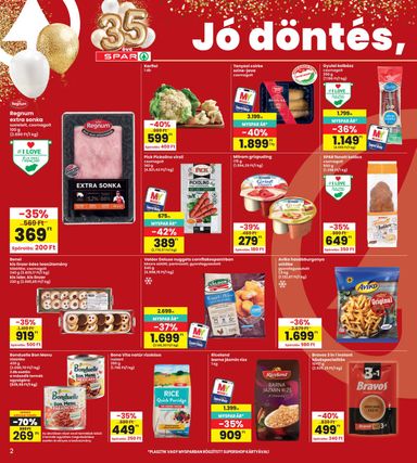Akciós újság INTERSPAR - INTERSPAR érvényes 10.22.-tól 10.28.-ig - 2 oldal