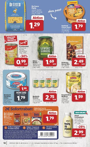 Prospekt Combi - Combi gültig ab 26.10. bis 30.10. - seite 18