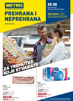 Metro - Prehrana i neprehrana