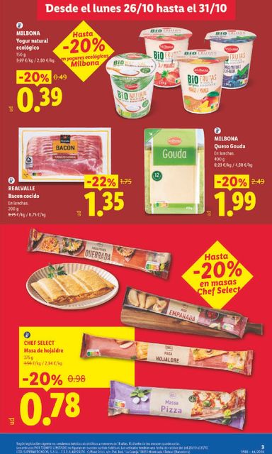 Folleto Lidl - Lidl - Pilar de Horadada del 26/10 al 31/10 - página 3
