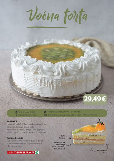 Katalog SPAR - SPAR - Torte vrijedi od 19.01. do 31.12. - stranica 13