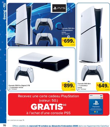 Folder Carrefour - Carrefour - Catalogue Jouets van 14/10 tot 06/12 - side 70