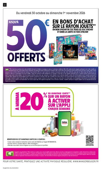 Catalogue Intermarché - Intermarché valable dès le 27/10 au 08/11 - page 1