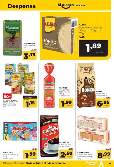 Folleto Alimerka - Alimerka del 26/10 al 01/11 - página 13