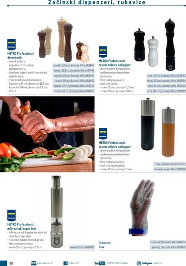 Katalog Metro - Metro - Poslovna rješenja - Roštilj vrijedi od 04.03. do 31.12. - stranica 98