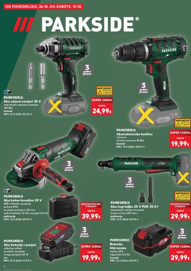 Katalog Kaufland - Kaufland - Neprehrambenih proizvoda vrijedi od 28.10. do 03.11. - stranica 2