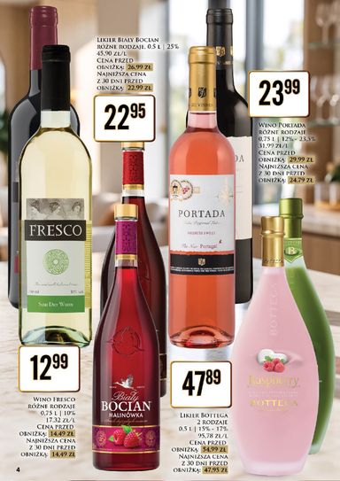 Gazetka Dino - Dino - Oferta alkoholowa od 30.10. do 31.10. - strona 4