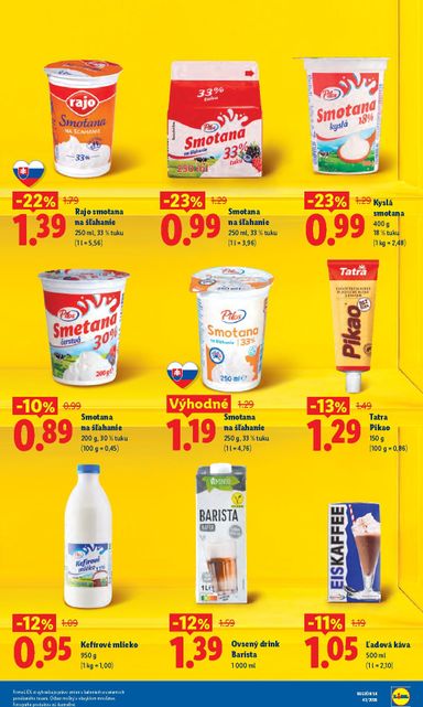 Leták Lidl - Lidl - Dlhodobo zlacnené od 03.07. do 31.12. - strana 15