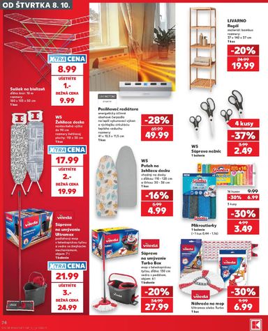 Leták Kaufland - Kaufland od 08.10. do 14.10. - strana 74
