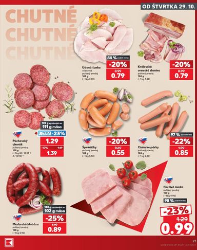 Leták Kaufland - Kaufland od 29.10. do 04.11. - strana 21