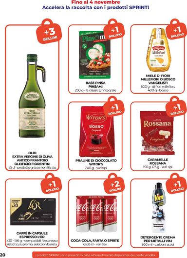 Volantino Coop Firenze - Coop Firenze - Vicino a Te valido dal 29/10 al 11/11 - pagina 20