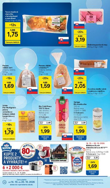 Leták Tesco - Tesco od 14.10. do 20.10. - strana 32