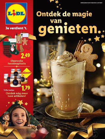 Folder Lidl - Lidl - Deluxe van 28-10 tot 01-01 - side 1