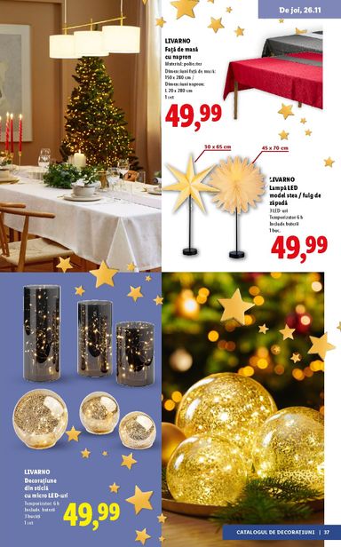 Catalogul Lidl - Lidl - Decorațiuni de la 05.11. până la 31.12. - pagina 37