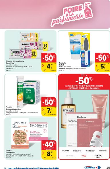 Folder Carrefour - Carrefour Hypermarchés van 04/11 tot 16/11 - side 25