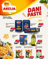 DIS - Dani paste važi od srede 21.10.2026