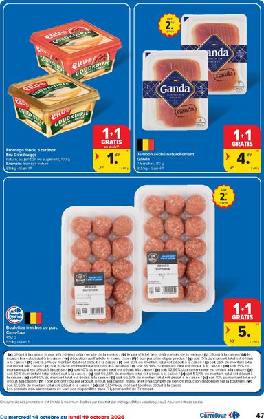 Folder Carrefour - Carrefour van 14/10 tot 26/10 - side 47
