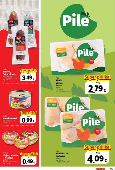 Katalog Plodine - Plodine - Vrijedni kupovine vrijedi od 22.10. do 04.11. - stranica 19