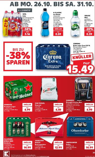 Prospekt Kaufland - Kaufland gültig ab 26.10. bis 31.10. - seite 39