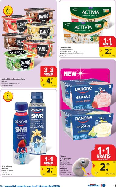 Folder Carrefour - Carrefour Hypermarchés van 04/11 tot 16/11 - side 11