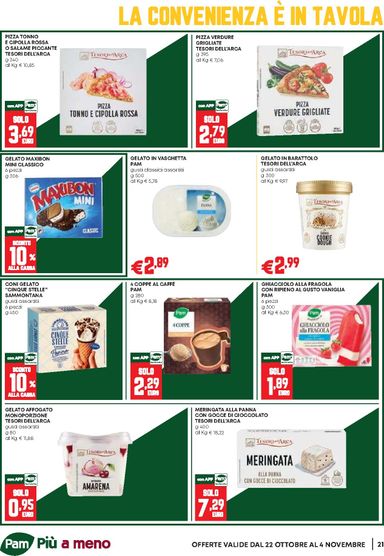 Volantino Pam - Pam - Occasioni Extra valido dal 22/10 al 04/11 - pagina 21