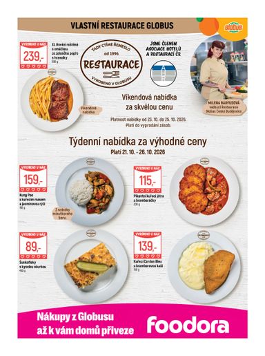 Leták Globus - Globus České Budějovice od 21.10. do 27.10. - strana 8