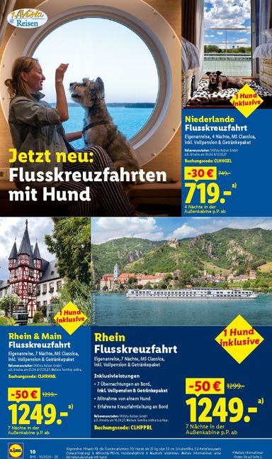 Prospekt Lidl - Lidl - Reise-Highlights gültig ab 30.09. bis 31.10. - seite 10