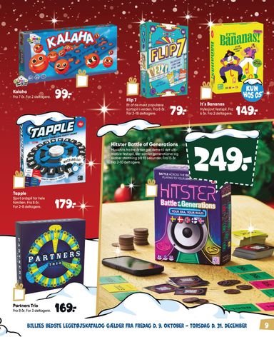 Brochurer Bilka - Bilka - Billies bedste legetøjskatalog gyldig fra 09.10. til 31.12. - side 9