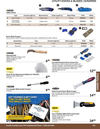 Flyer Princess Auto - Princess Auto - Hand Tools valid since 04-21 until 12-31 - page 39