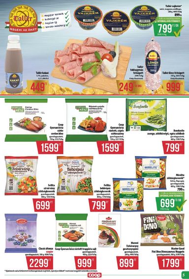 Akciós újság Coop - Coop - Abc-Szuper érvényes 10.22.-tól 10.28.-ig - 5 oldal