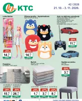 KTC - Igračke i Tekstil katalog vrijedi od srijede 21.10.2026