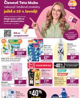 Teta drogerie - Klubová akce platný od středy 21.10.2026