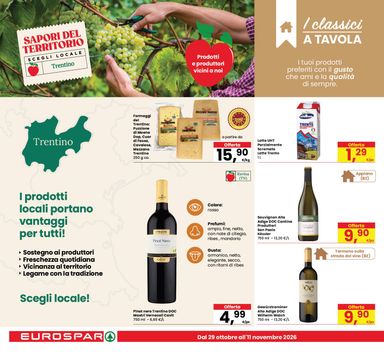 Volantino Eurospar - Eurospar valido dal 29/10 al 11/11 - pagina 12