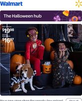Walmart - The Halloween Hub Flyer Valid from Thursday 2026-10-01