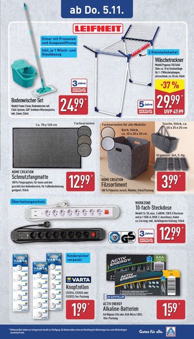 Prospekt ALDI Nord - ALDI NORD gültig ab 02.11. bis 07.11. - seite 28