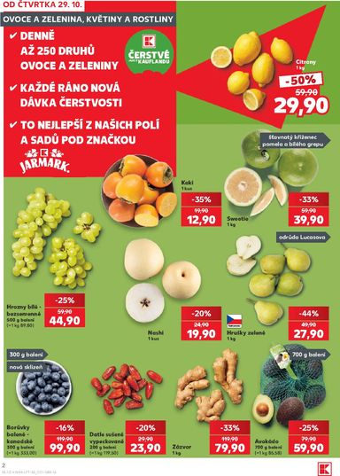 Leták Kaufland - Kaufland - Kolín od 29.10. do 03.11. - strana 2