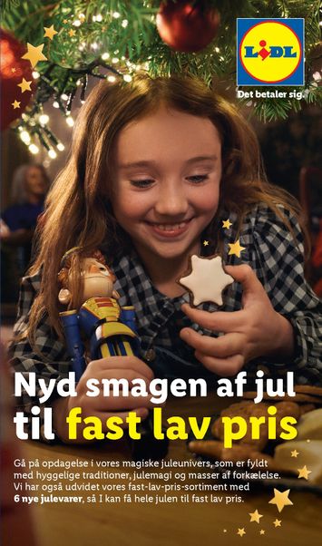 Brochurer Lidl - Lidl - Fast lav pris gyldig fra 25.10. til 31.12. - side 1