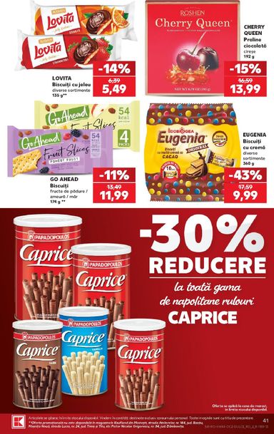 Catalogul Kaufland - Kaufland de la 28.10. până la 03.11. - pagina 41