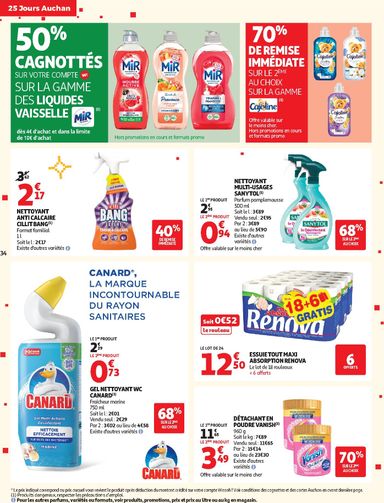 Folder Auchan - Auchan Supermarché van 03/11 tot 07/11 - side 34