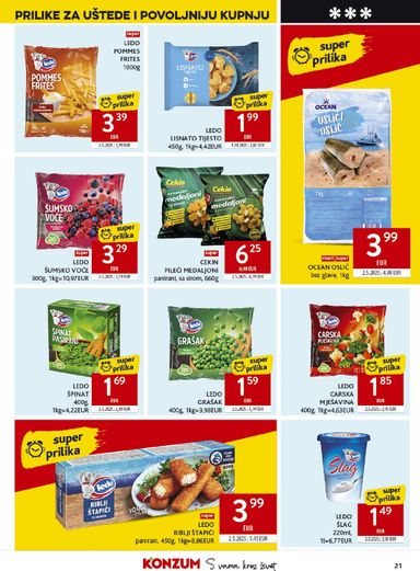 Katalog Konzum - Konzum vrijedi od 21.10. do 27.10. - stranica 21