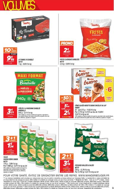 Catalogue Netto - Netto - Maxi Volumes valable dès le 27/10 au 09/11 - page 9