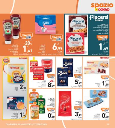 Volantino Spazio Conad - Spazio Conad valido dal 16/10 al 29/10 - pagina 19