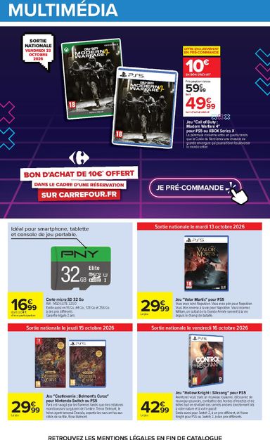 Catalogue Carrefour - Carrefour valable dès le 06/10 au 19/10 - page 69