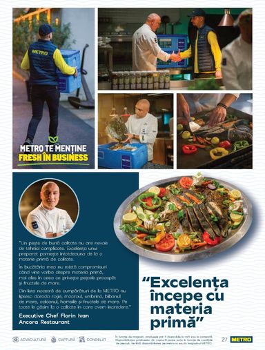 Catalogul Metro - Metro - Spui pește proaspăt de la 01.10. până la 31.12. - pagina 27