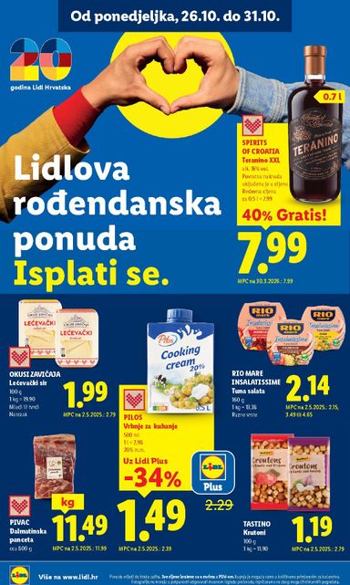 Katalog Lidl - Lidl vrijedi od 26.10. do 31.10. - stranica 10