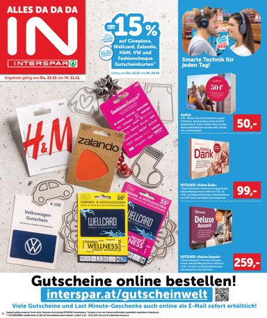 INTERSPAR-Flugblatt - INTERSPAR gültig ab 22.10. bis 04.11. - seite 17