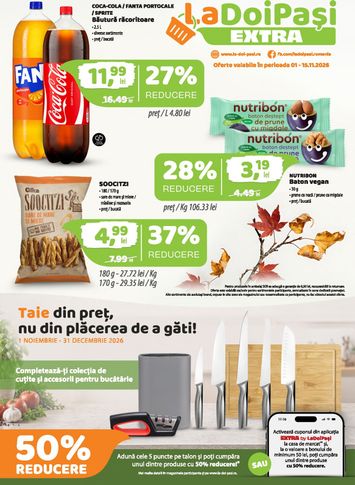 Catalogul LaDoiPași - LaDoiPași - Extra de la 01.11. până la 15.11. - pagina 1
