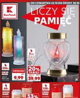 Kaufland - Katalog Znicze obowiązuje od czwartku 22.10.2026