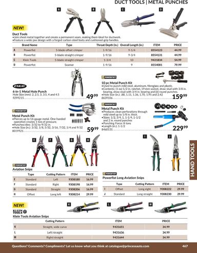 Flyer Princess Auto - Princess Auto - Hand Tools valid since 04-21 until 12-31 - page 77