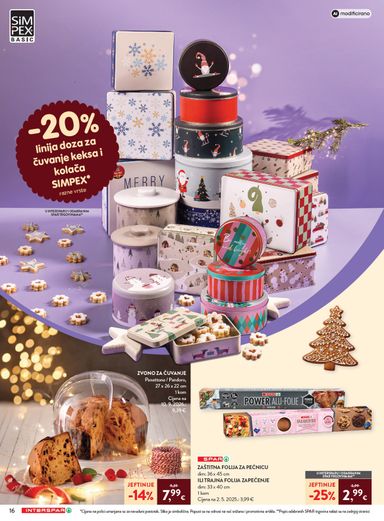 Katalog INTERSPAR - Interspar - Pečenje kolača vrijedi od 07.10. do 15.12. - stranica 18